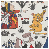 Alice im Wunderland Stoff (Nahaufnahme)