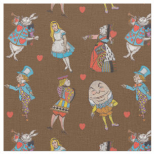 Alice im Wunderland Stoff