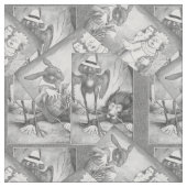 Alice im Wunderland Stoff (Nahaufnahme)