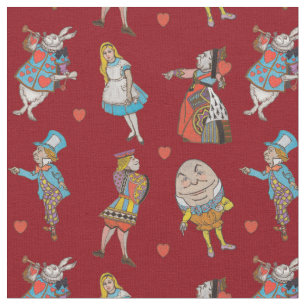 Alice im Wunderland Stoff