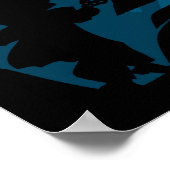 Alice im Wunderland Story Book Art Poster (Ecke)