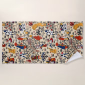 Alice im Wunderland Strandtuch (Vorderseite)