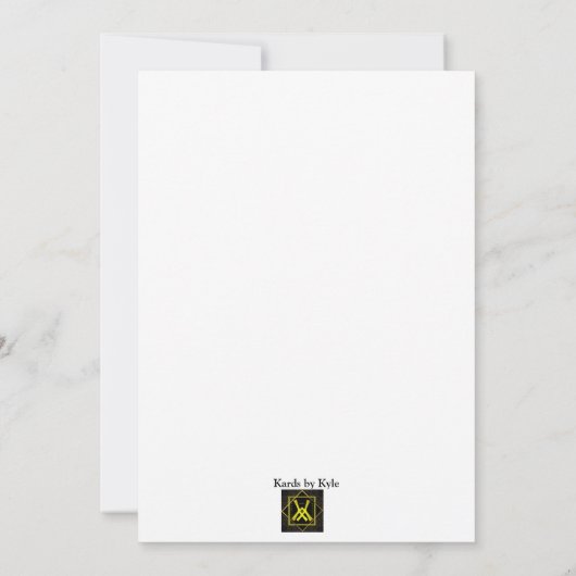 Alice im Wunderland Sweet 16 Einladung (Rückseite)