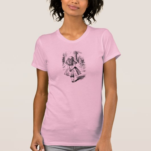 Alice im Wunderland T-Shirt (Vorderseite)