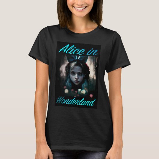 Alice im Wunderland T-Shirt (Vorderseite)