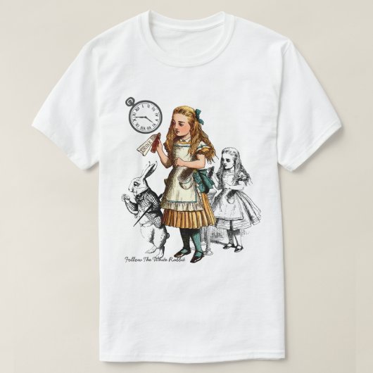 Alice im Wunderland T-Shirt (Design vorne)