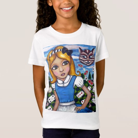 Alice im Wunderland T-Shirt (Vorderseite)