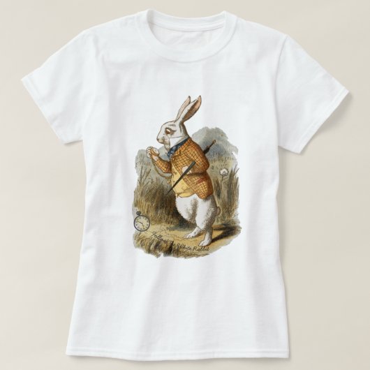 Alice im Wunderland T - Shirt (Design vorne)