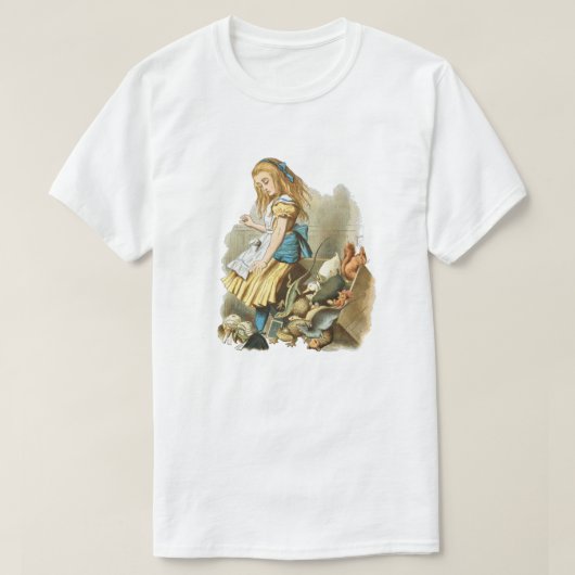 Alice im Wunderland T - Shirt (Design vorne)