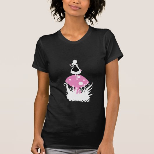 Alice im Wunderland-T-Shirt T-Shirt (Vorderseite)
