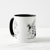 Alice im Wunderland Tasse (Vorderseite Links)