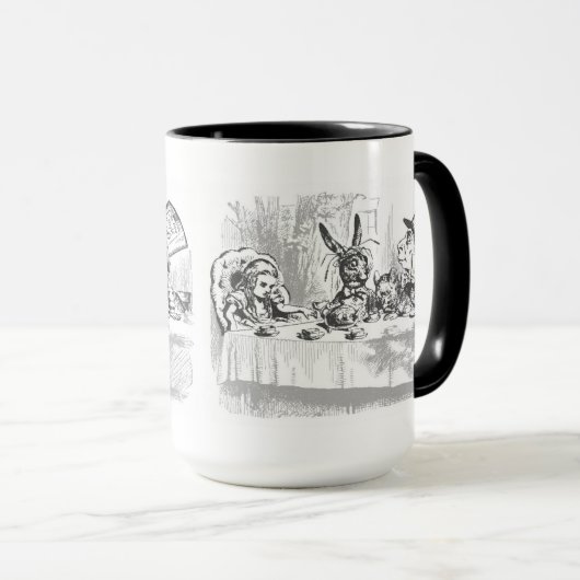 Alice im Wunderland Tasse (VorderseiteRechts)