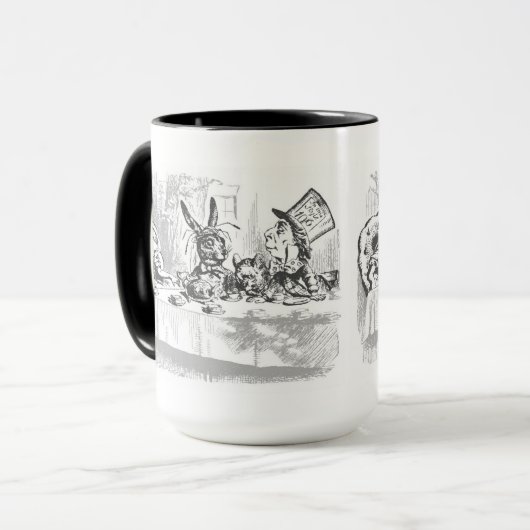 Alice im Wunderland Tasse (Vorderseite Links)