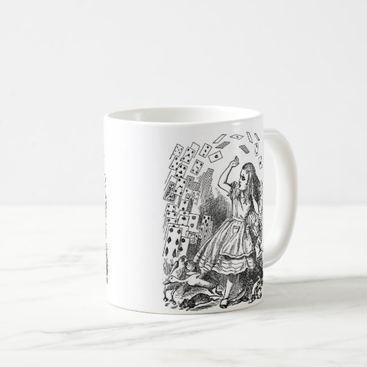 Alice im Wunderland-Tasse Kaffeetasse (VorderseiteRechts)