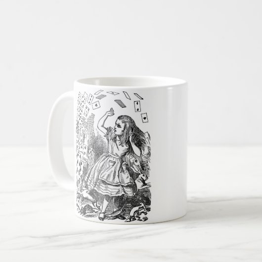 Alice im Wunderland-Tasse Kaffeetasse (Vorderseite Links)