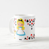 Alice im Wunderland-Tasse Kaffeetasse (Vorderseite Links)