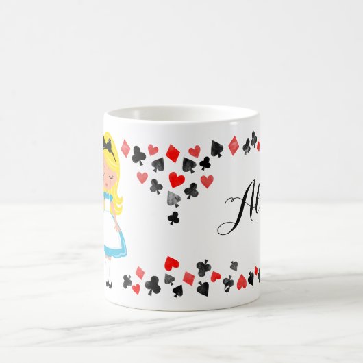 Alice im Wunderland-Tasse Kaffeetasse (Mittel)