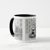Alice im Wunderland-Tassen-Cheshire-Katzen-Tasse Tasse (Vorderseite Links)