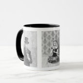 Alice im Wunderland-Tassen-wütender Tasse (Vorderseite Links)