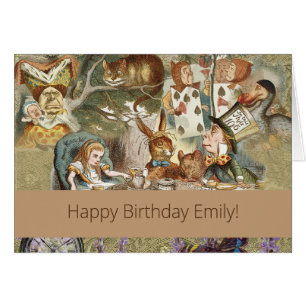 Alice im Wunderland Tea Party Gäste