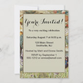 Alice im Wunderland Tea Party Gäste Einladung (Vorderseite)