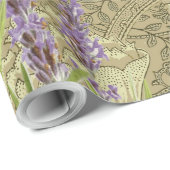 Alice im Wunderland Tea Party Gäste Geschenkpapier (Rolleneckpunkt)