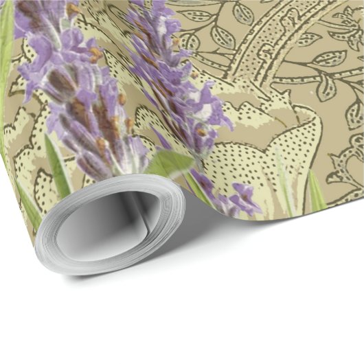 Alice im Wunderland Tea Party Gäste Geschenkpapier (Rolleneckpunkt)