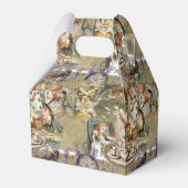 Alice im Wunderland Tea Party Gäste Geschenkschachtel (Rückseite)