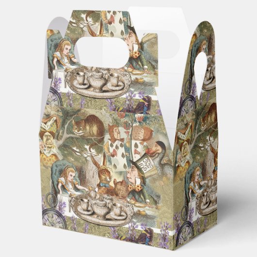 Alice im Wunderland Tea Party Gäste Geschenkschachtel (Geöffnet)