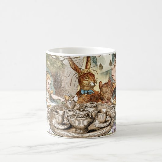 Alice im Wunderland Tea Party Gäste Kaffeetasse (Mittel)