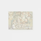 Alice im Wunderland Tea Party Gäste Post-it Klebezettel (Vorderseite)