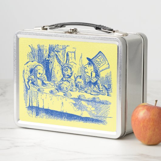 Alice im Wunderland Tea Party Metall Brotdose (Beispiel)