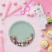 Alice im Wunderland Tea Party Pappteller (Party)