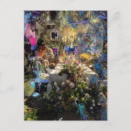 Alice im Wunderland Tea Party Postkarte (Vorderseite)