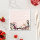 Alice im Wunderland Tea Party Serviette (Beispiel)