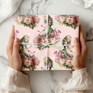 Alice im Wunderland Teatime Geschenkpapier