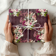 Alice im Wunderland Teatime-Geschenkpapier