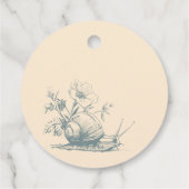 Alice im Wunderland Tee für drei Drinks Geschenkanhänger (Rückseite)