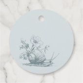 Alice im Wunderland Tee für drei Drinks Geschenkanhänger (Rückseite)