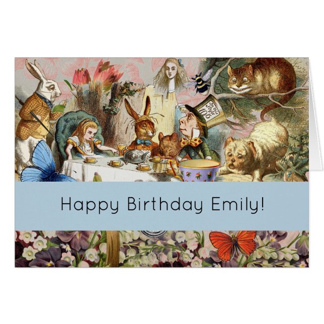 Alice im Wunderland Tee Party (Vorderseite (Horizontal))