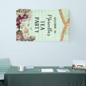 Alice im Wunderland Tee-Party-Banner Banner (Messeveranstaltung)