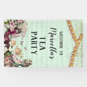 Alice im Wunderland Tee-Party-Banner Banner (Horizontal)
