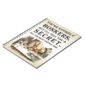 Alice im Wunderland - Tee-Party - Bonkers-Angebot Notizblock (Linke Seite)