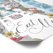 Alice im Wunderland Tee Party essen Poster (Ecke)
