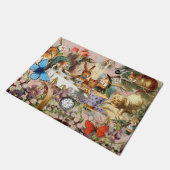 Alice im Wunderland Tee Party Fußmatte (Schrägansicht)