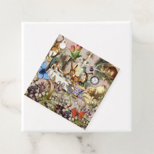 Alice im Wunderland Tee Party Geschenkanhänger (Beispiel)