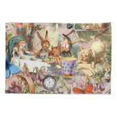 Alice im Wunderland Tee Party Kissenbezug (Rückseite)