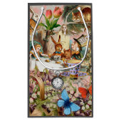 Alice im Wunderland Tee Party Kleine Geschenktüte (Rückseite)