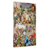 Alice im Wunderland Tee Party Klemmbrett (Rechts)