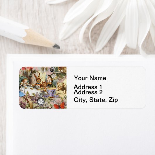 Alice im Wunderland Tee Party Kunst (Insitu)